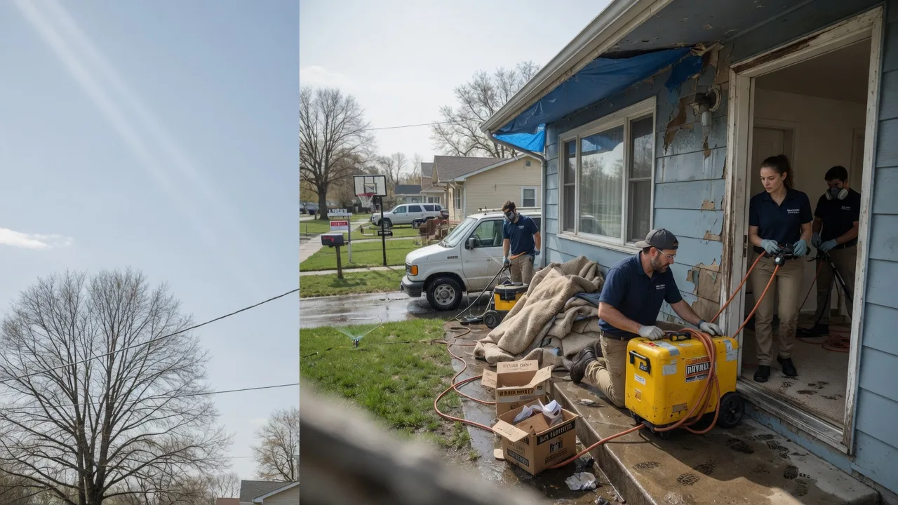 Basement Flood Cleanup in Canvas, WV near me